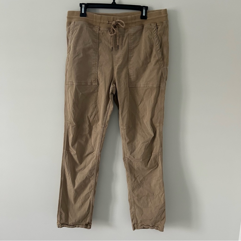 Faherty Men's Tan Drawstring Utility Pants